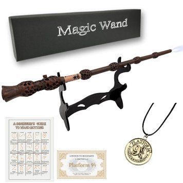 Набір Дамблдор Premium 2: чарівна паличка на підставці з кулоном - Harry Potter DMW2904 фото