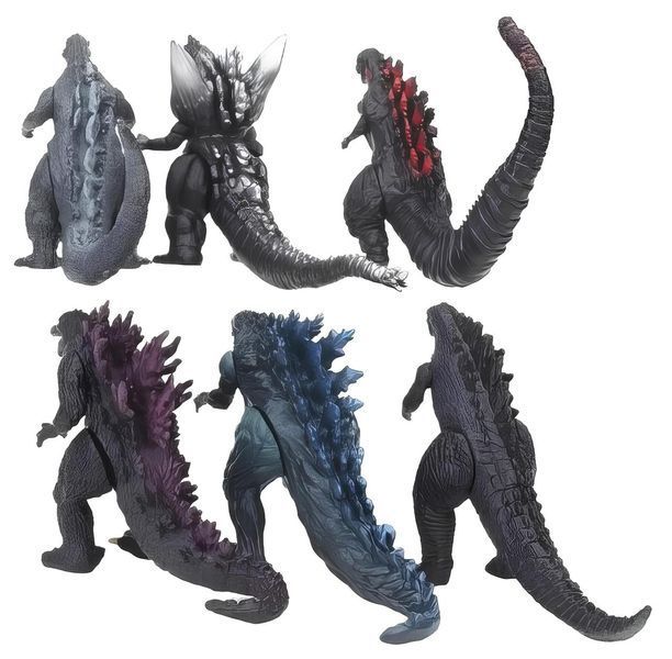 Набір іграшок 8в1 Годзілла проти Кінг-Конга, 9 см - Godzilla vs King Kong GVSKK1102 фото