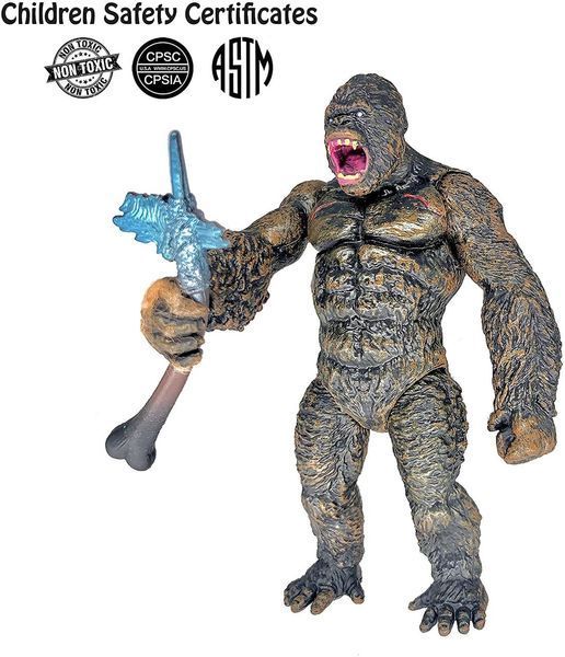 Набір фігурок 7в1 Годзіла з Кінг Конгом та монстрами, 9,5 см - Godzilla RKMK211127 фото