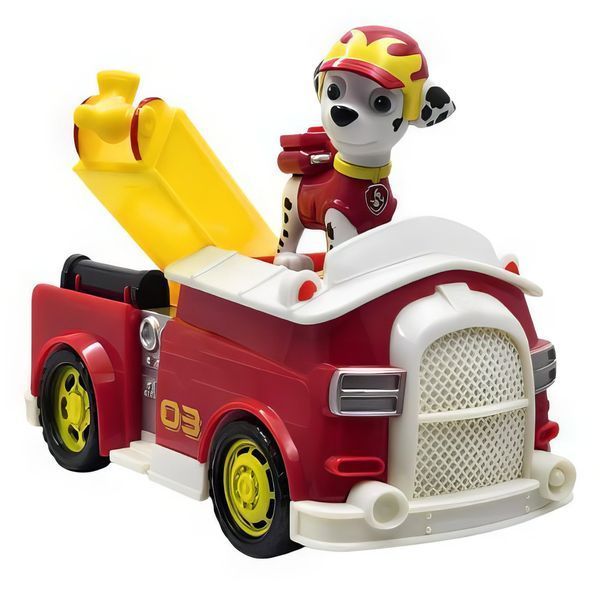 Іграшка Spin Master Щенячий патруль Маршал із пожежною машиною - Marshall, Paw Patrol PPSM2201101M_2 фото