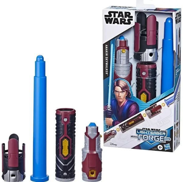 Набір розбірних мечів Hasbro Зоряні війни 3в1 - Star Wars Lightsaber Forge 3IN1_F1132 фото