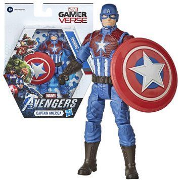 Фігурка Hasbro Капітана Америки з щитом Месники, 15см - Captain America, Gamerverse, Avengers F9865 фото