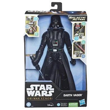 Інтерактивна фігурка Hasbro Дарт Вейдер, Зоряні Війни: Обі-Ван Кенобі, 30 см &mdash; Star Wars, Galactic Action F5955 фото