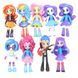 Набір фігурок Дівчата з Еквестрії 9в1, 13 см - My Little Pony, Equestria Girls mlpeg001 фото 1