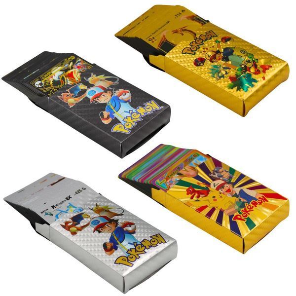 Ігровий набір карток Покемонів 55 шт з боксом для зберігання - Pokemon cards P2IN1C55 фото