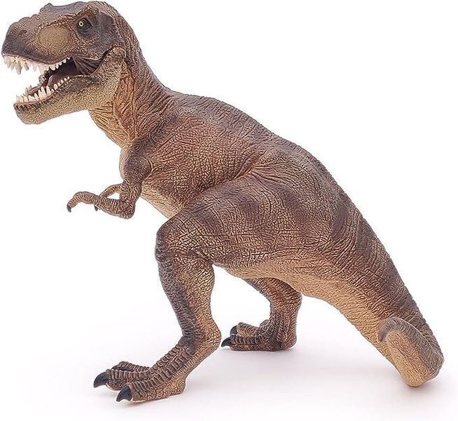 Фігурка динозавр Т-рекс з рухомою щелепою, Тиранозавр 13 см - T-Rex, Papo 55001 фото