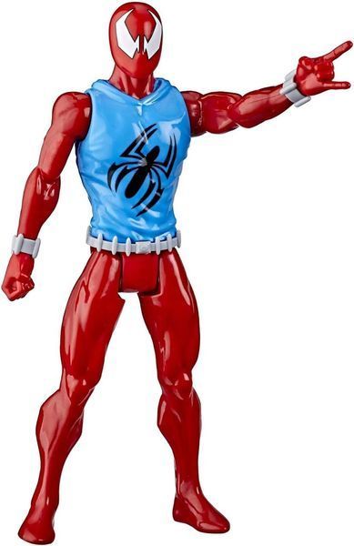 Іграшка-фігурка Hasbro, Пунсовий Павук, Марвел, 30 см - Scarlet Spider, Marvel, Titan Hero Series E8521/E7329 фото