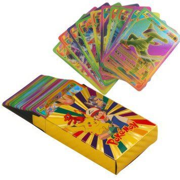 Колода різнокольорових карток Покемонів 55 шт. - Pokemon cards GP032424 фото