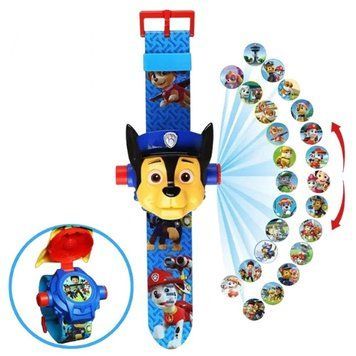 Дитячий годинник з 3D проектором 24 зображення Щенячий патруль Чейз - Paw Patrol PP3189_6 фото